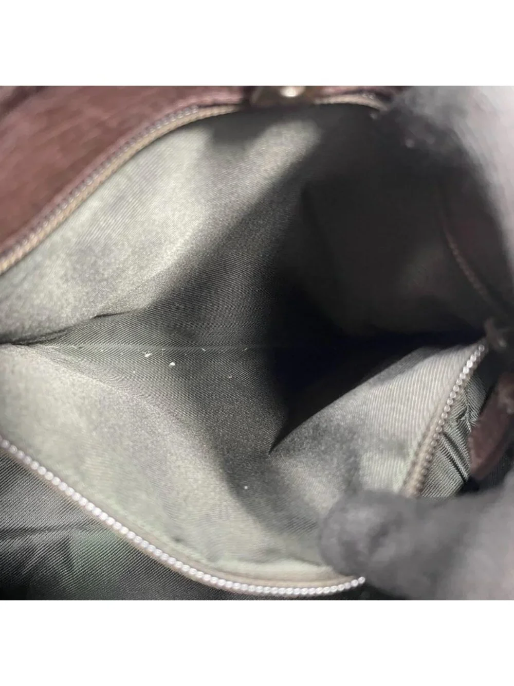 Gucci GG Tote Bag Brown Beige Leather Logo